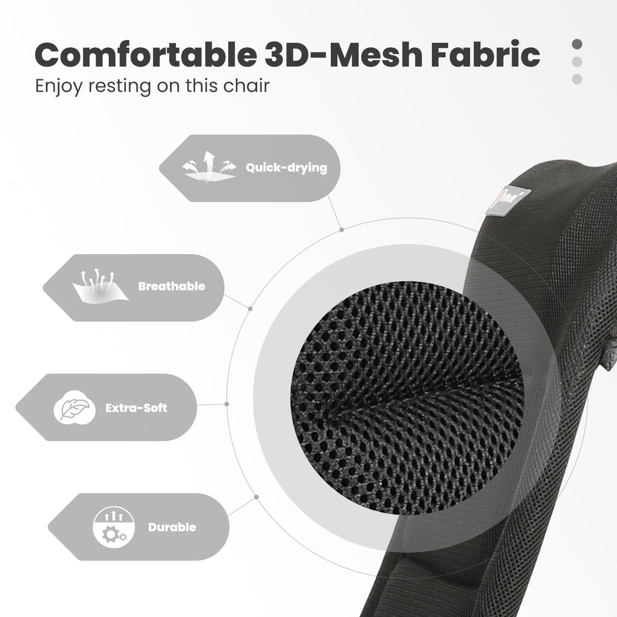 Homecall Folding Camping Chair, 150 kg Load Capacity, Foldable Garden Chair, High Backrest - Balcony Chair, Fishing Chair, Patio Chair, 5-Position Adjustable Backrest with Armrests for Camping, Garden, Balcony (2pcs)