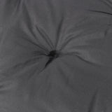 Homecall Pallet Cushion Bench Cushion with Low Backrest - Hollywood Swing, Euro Pallet Seat Cushion, Garden Bench, Double-Sided,For Balcony & Garden & Pallets (120 x 140 cm)