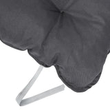 Homecall Pallet Cushion Bench Cushion with Low Backrest - Hollywood Swing, Euro Pallet Seat Cushion, Garden Bench, Double-Sided,For Balcony & Garden & Pallets (120 x 140 cm)